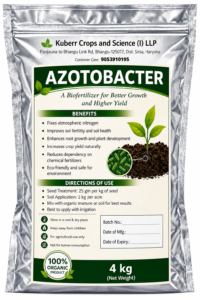 Azotobacter Bio Fertilizer – Nitrogen Fixing Bacteria for Plants | Soil Enricher & Growth Booster
