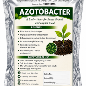 Azotobacter Bio Fertilizer – Nitrogen Fixing Bacteria for Plants | Soil Enricher & Growth Booster